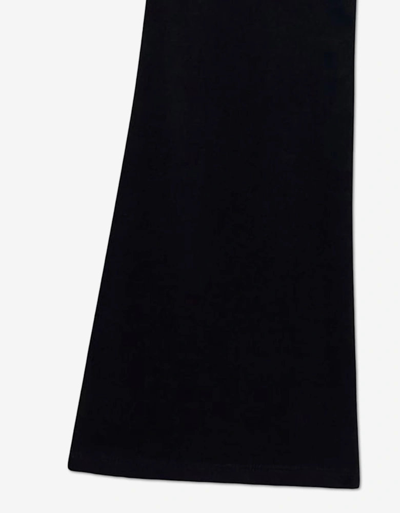 Guess Girls Punto Milano Flare Pants in Black