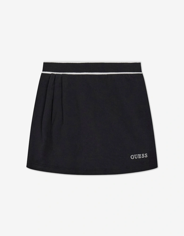 Guess Girls T-Shirt and Skort Set in Black