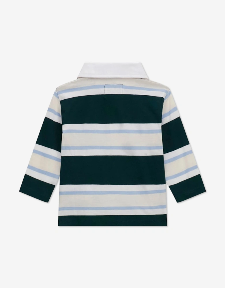Guess Baby Boys Rugby Top and Joggers Set in Navy