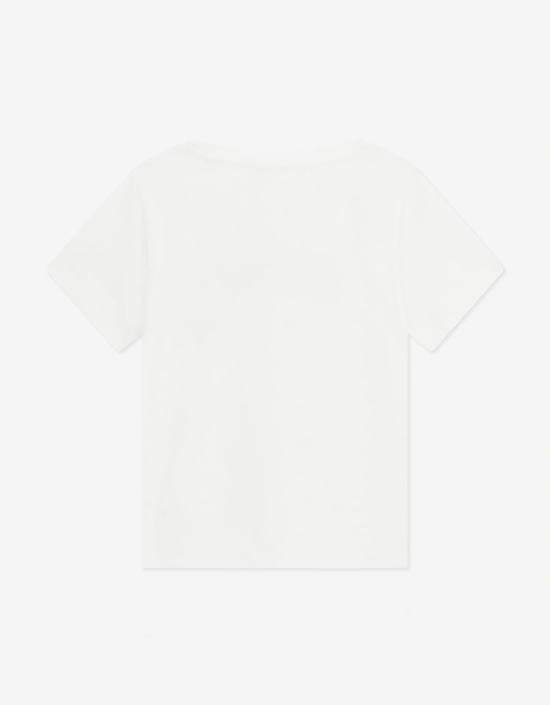 Guess Girls Bear Logo T-Shirt in White