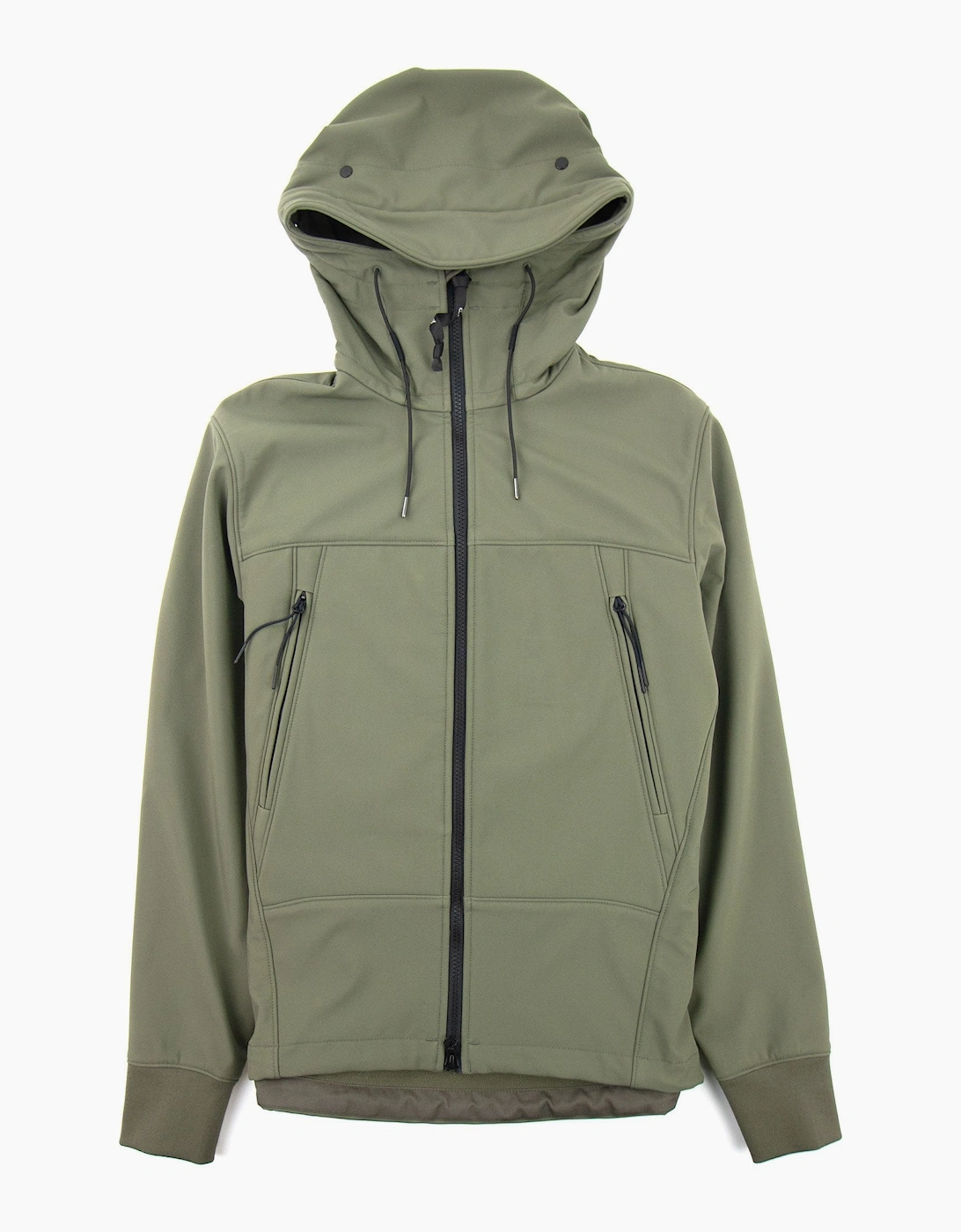 Cp Company Men's Tan Soft Shell Jacket Khaki 661  Regular/46 Size 46
