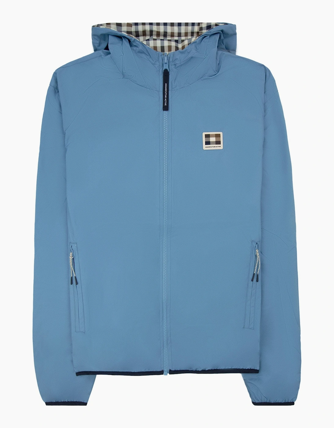 Aquascutum Men's Blue Rlg Badge Reversible Sailor Avio 18 - Size: Regular/36