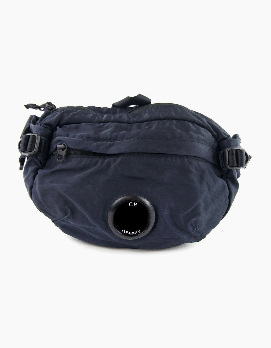 Cp Company Men's Black Nylon B Cross Body Pack Navy 888 - Size: Os