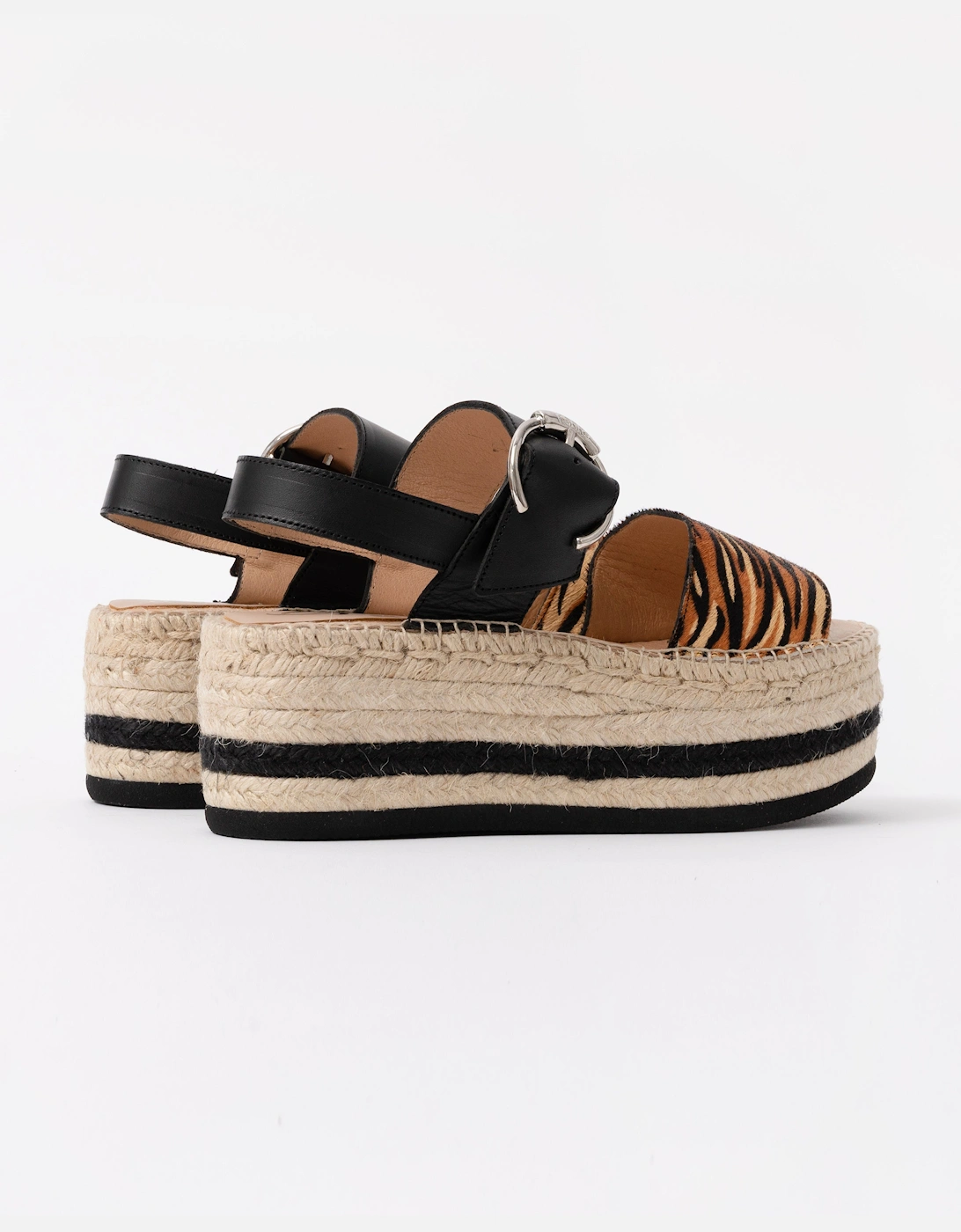 Kanna Pony Womens Flatform Sandals