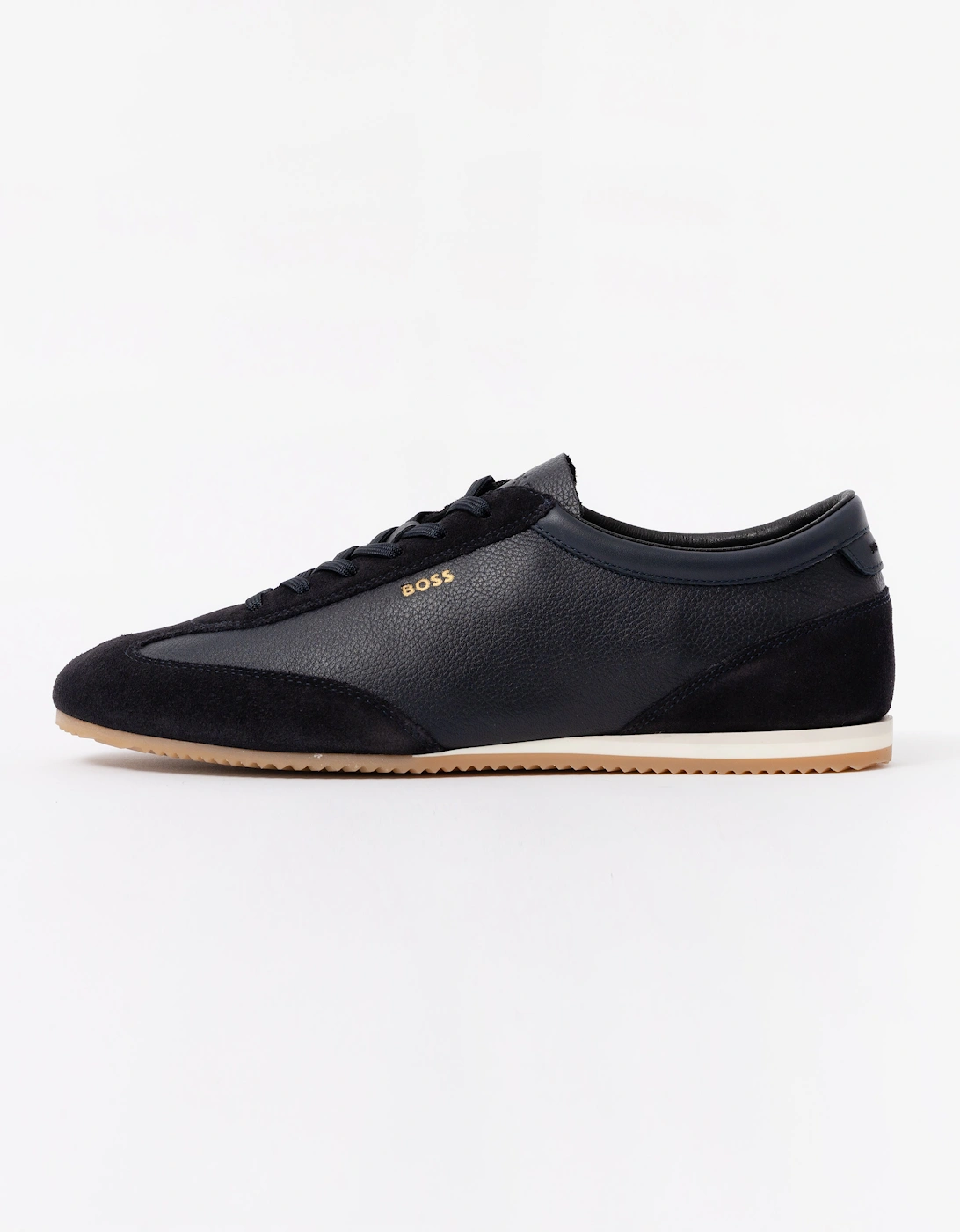 BOSS Orange Lineor Low Profile Mens Trainers - Dark Blue 402