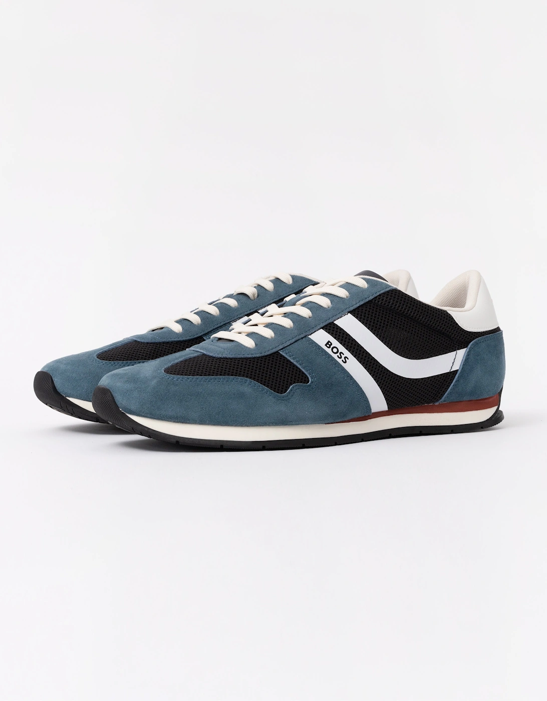 BOSS Orange Levon Runn memi Mens Trainers - Navy 416