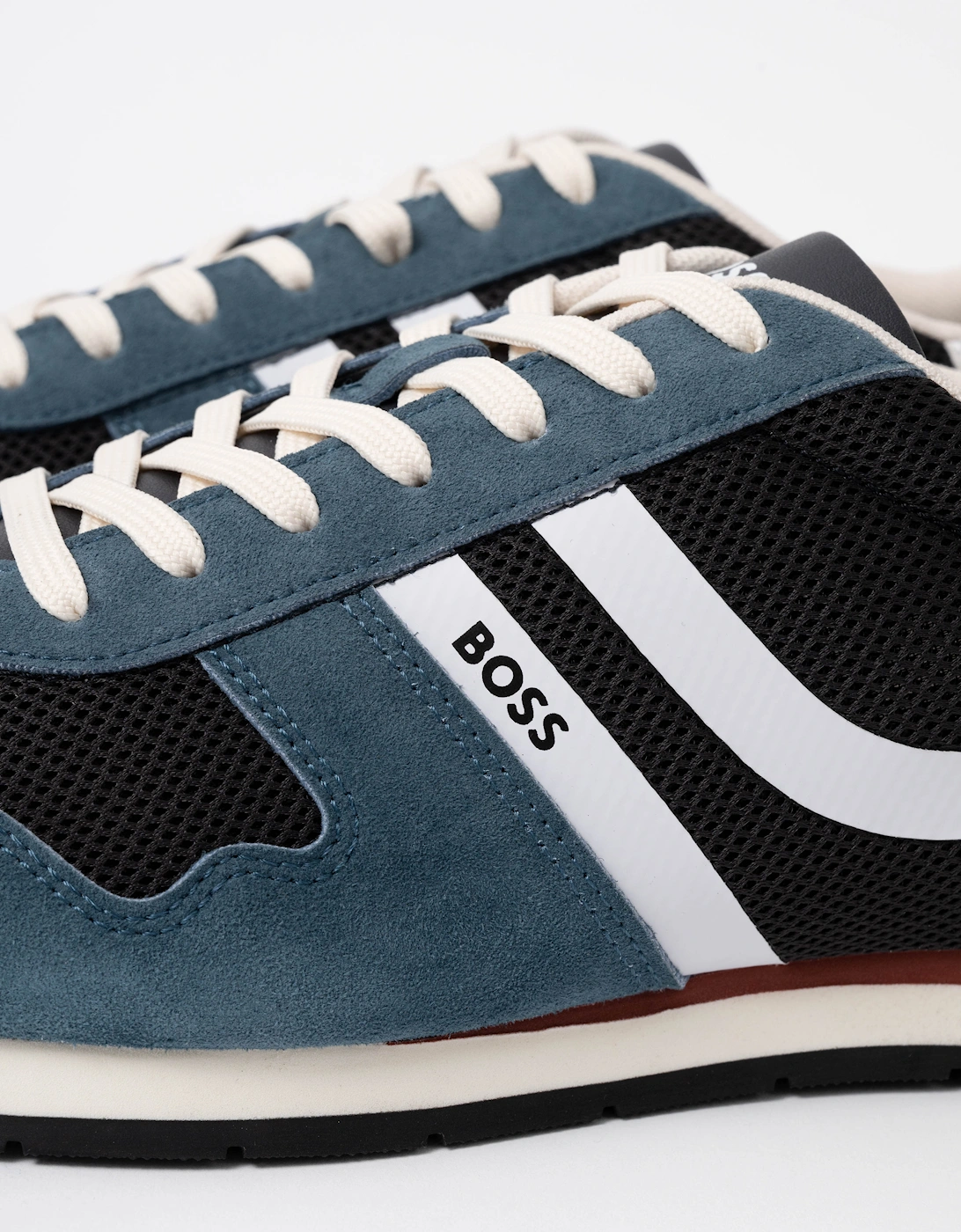 BOSS Orange Levon Runn memi Mens Trainers - Navy 416