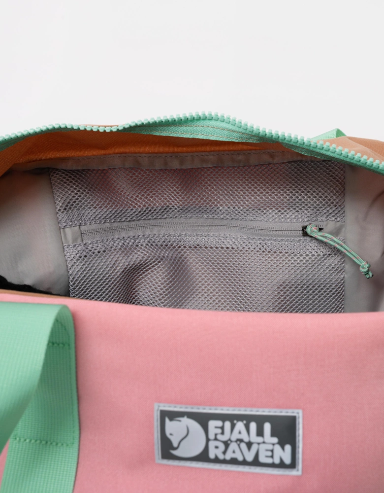 Fjallraven Vardag 33L Unisex Duffel Bag - Poppy Pink/Khaki Dust 354-228