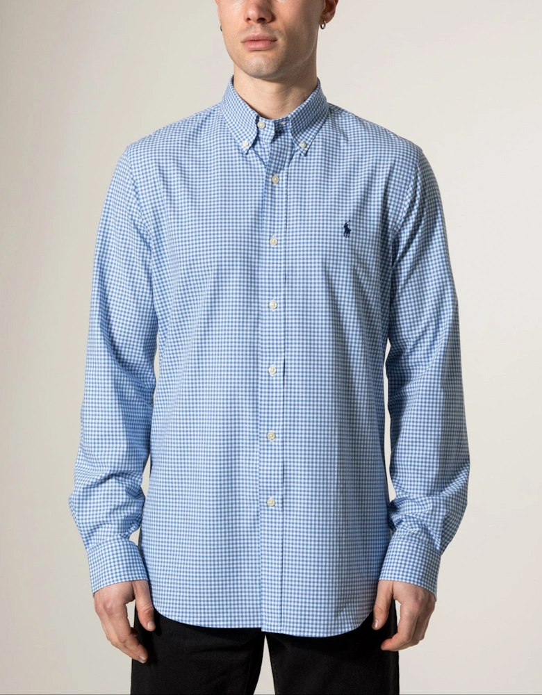 Custom Fit Stretch Poplin Shirt