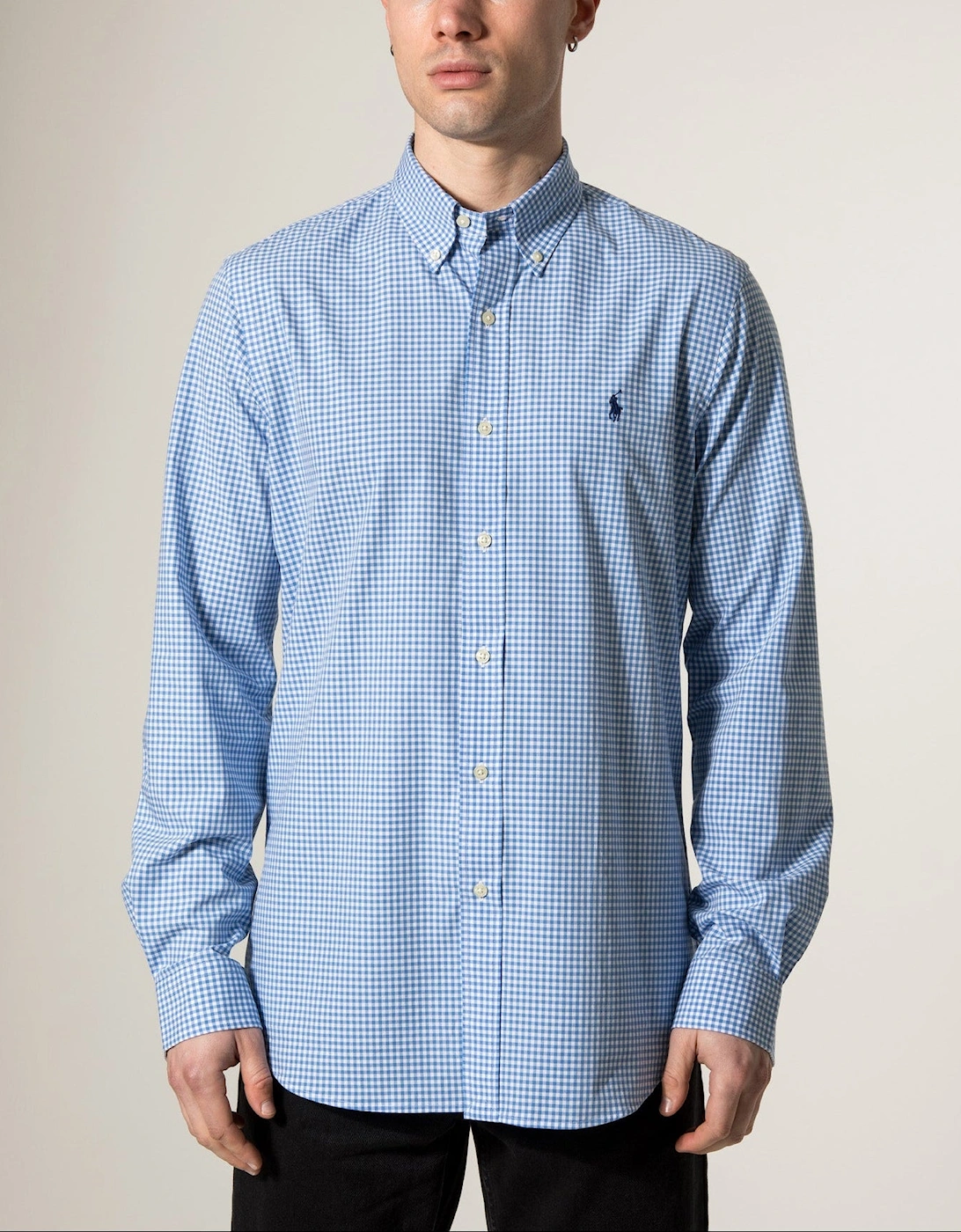 Custom Fit Stretch Poplin Shirt