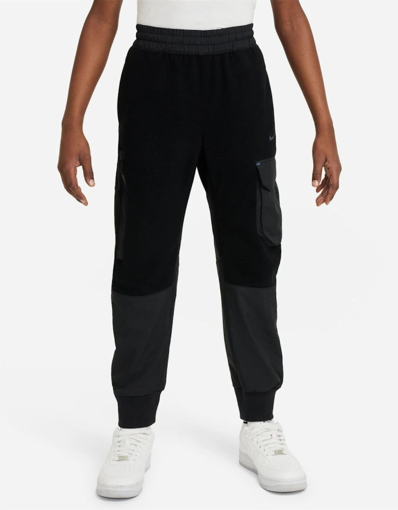 Utility Solid Patterned Slim Joggers
