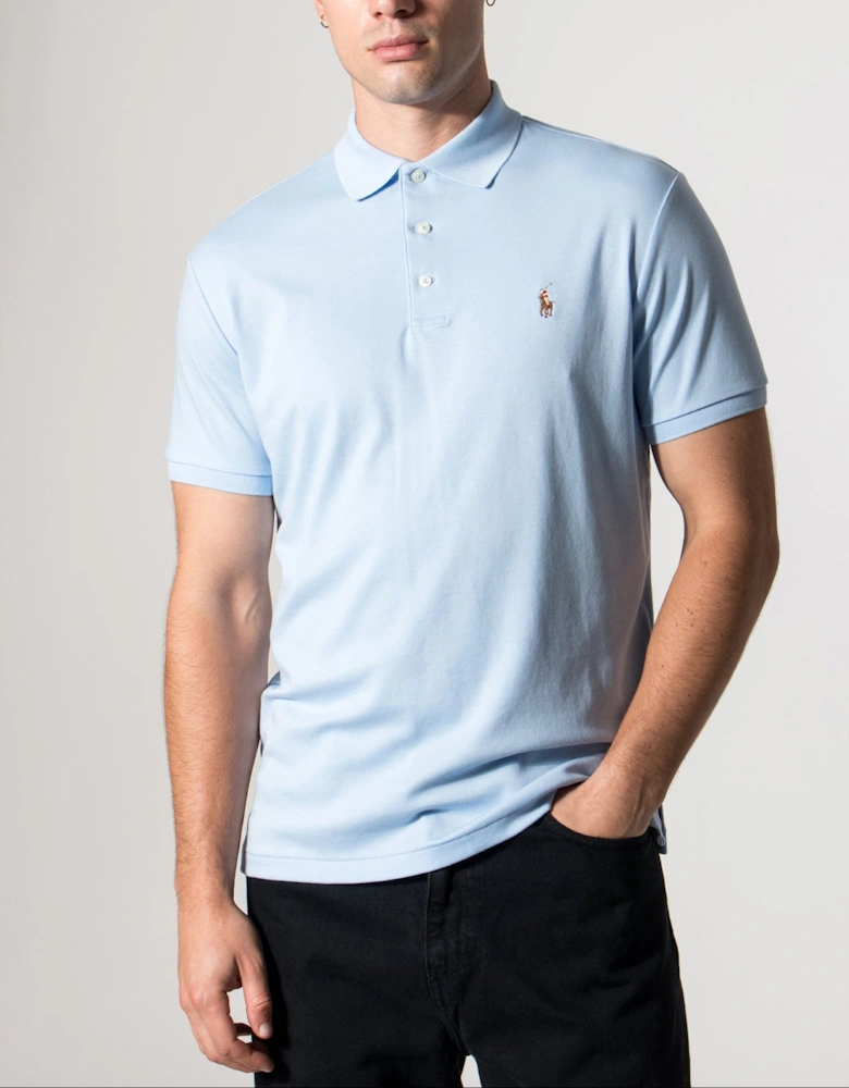 Custom Slim Fit Interlock Polo Shirt