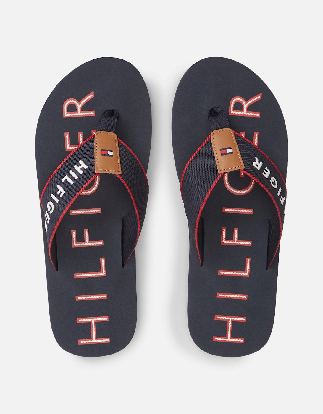 Tommy Hilfiger Sporty Hilfiger Mens Beach Sandals - Desert Sky