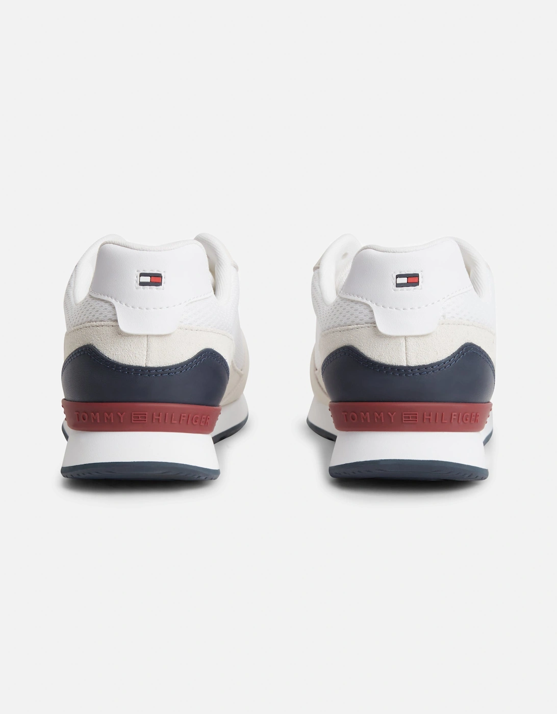 Tommy Hilfiger Light EVA Mens Mesh Trainers - Red/White/Blue