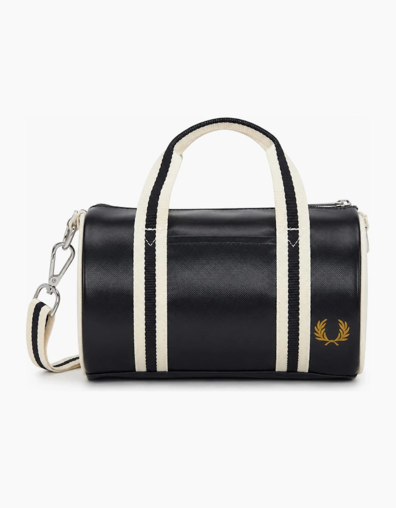 Fred Perry Classic Mini Barrel Bag Black/Ecru