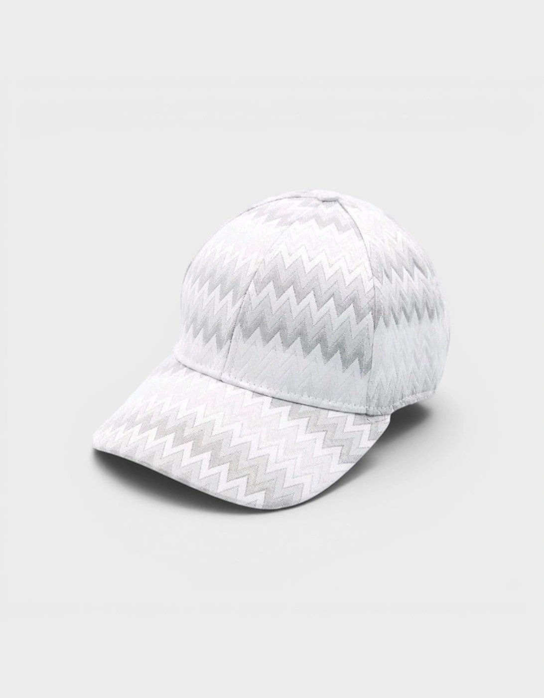Missoni Missoni Women's Zig Zag Baseball Cap Grey - White