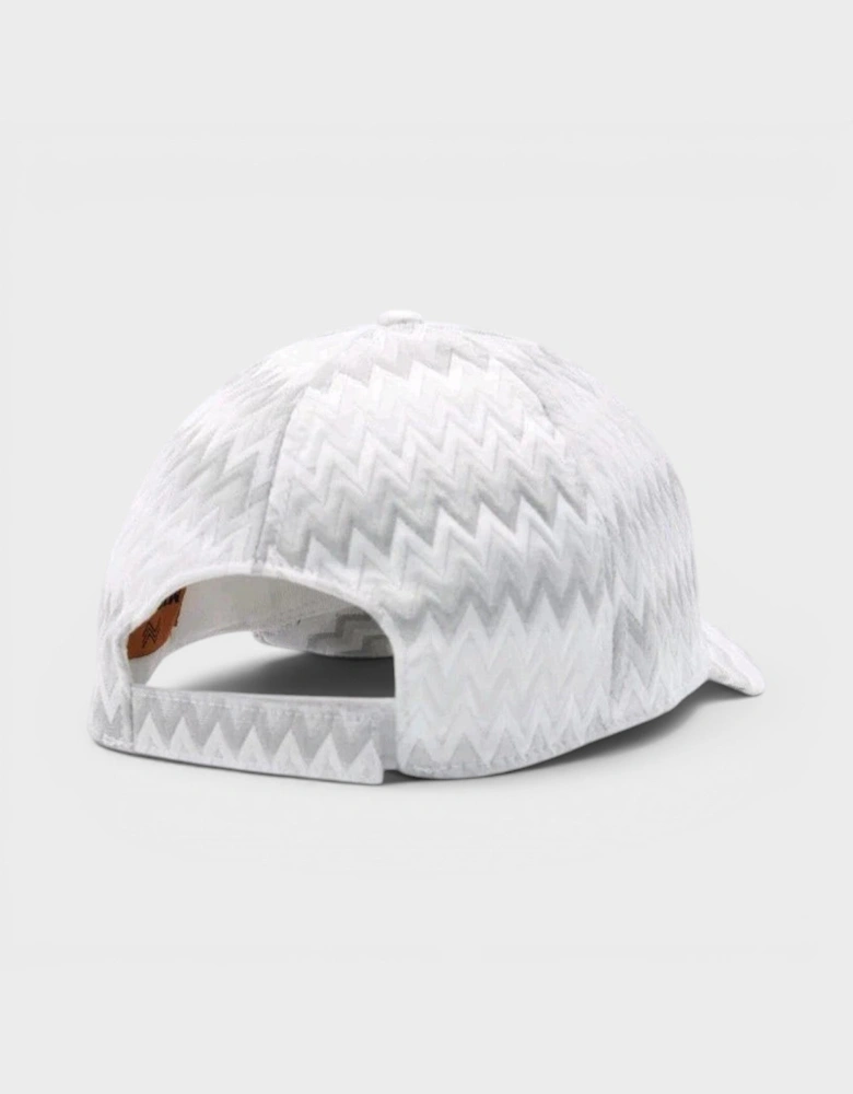 Zig Zag Baseball Cap Grey