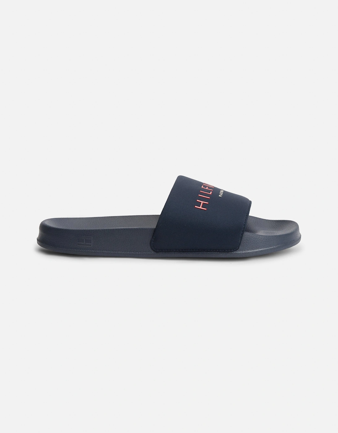 Tommy Hilfiger Hilifger Neoprene Mens Pool Slides - Desert Sky