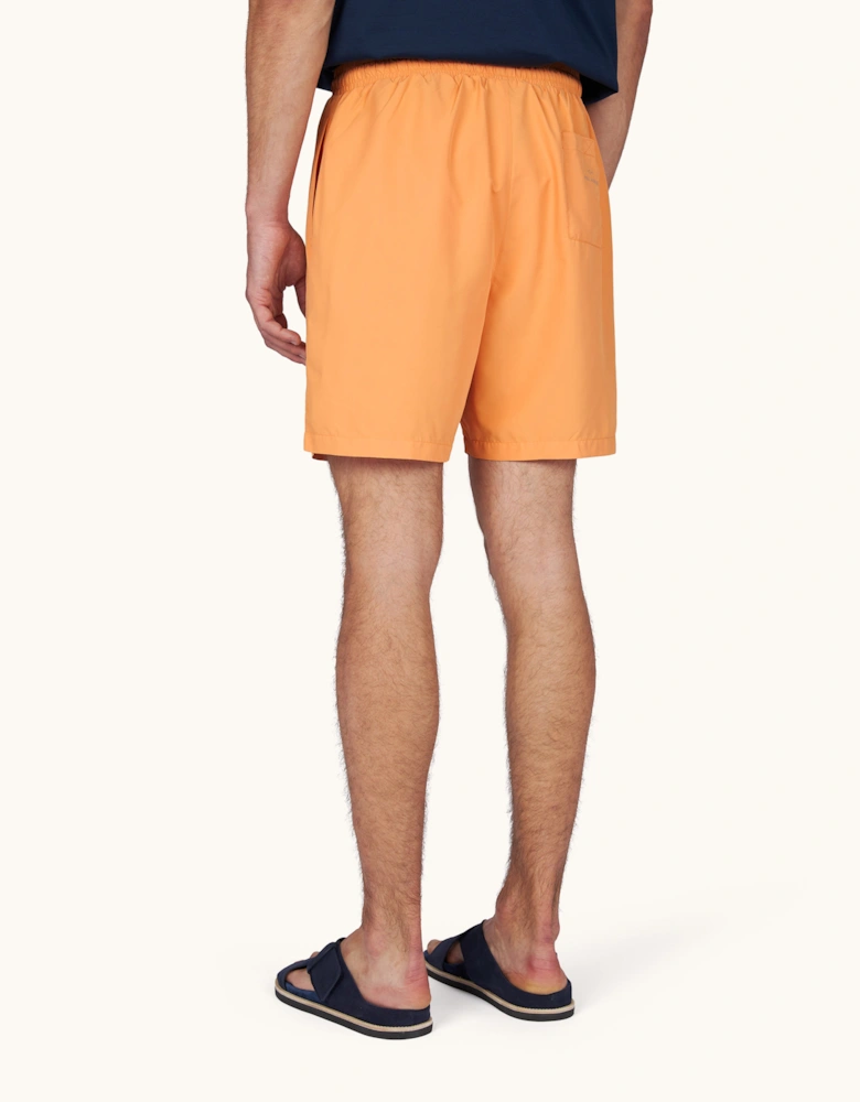 Paul & Shark Reflective Logo Swim Shorts 966 Orange