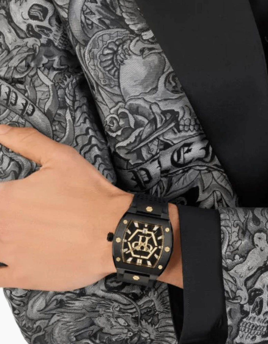 Philipp Plein PWPUA0224 The Hexagon Phantom Men's Watch