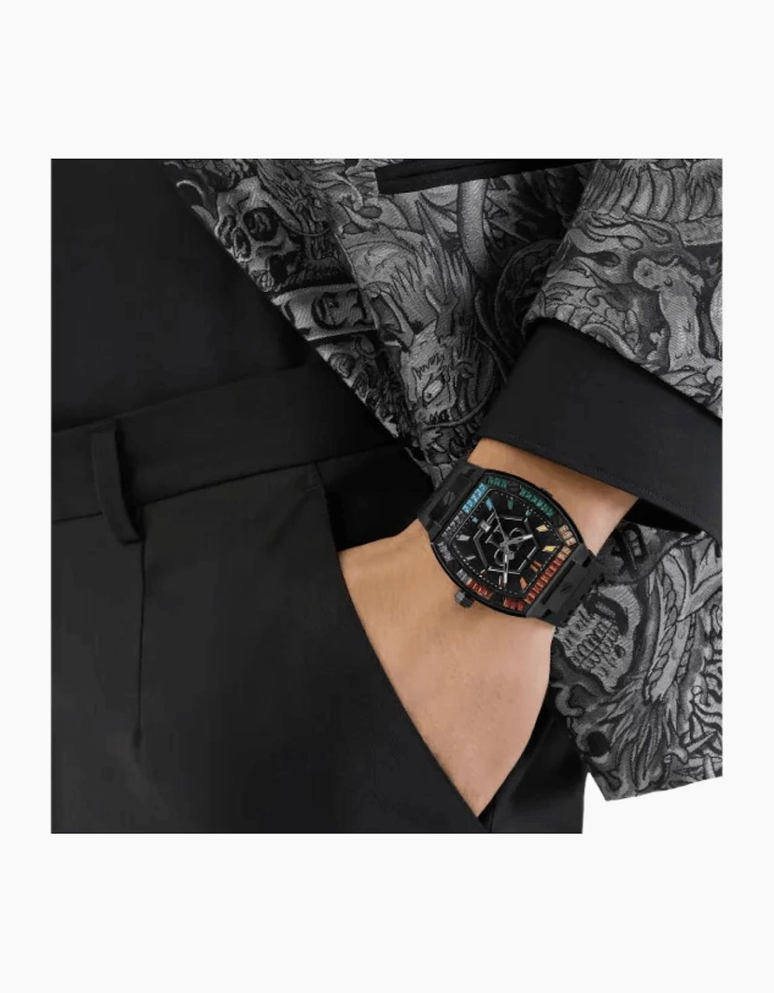 Philipp Plein PWPUA0324 The Hexagon Phantom Men's Watch