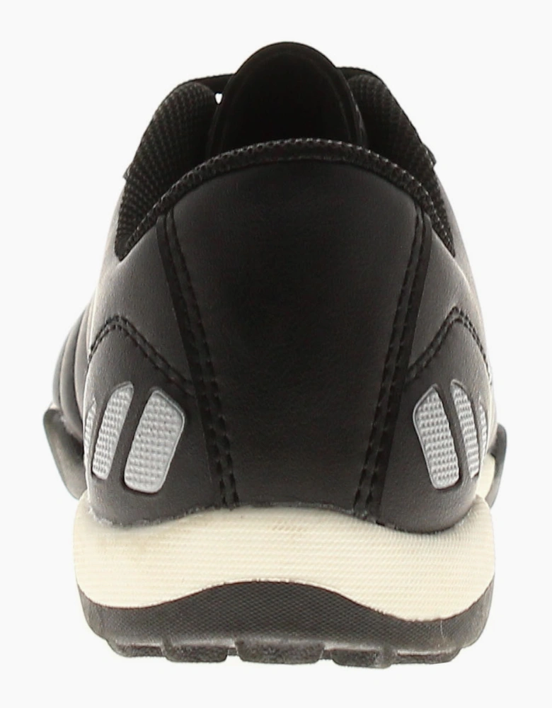 Turf 90 Boys Trainers Football Astro Turf Boots Declan Lace Up black UK Size