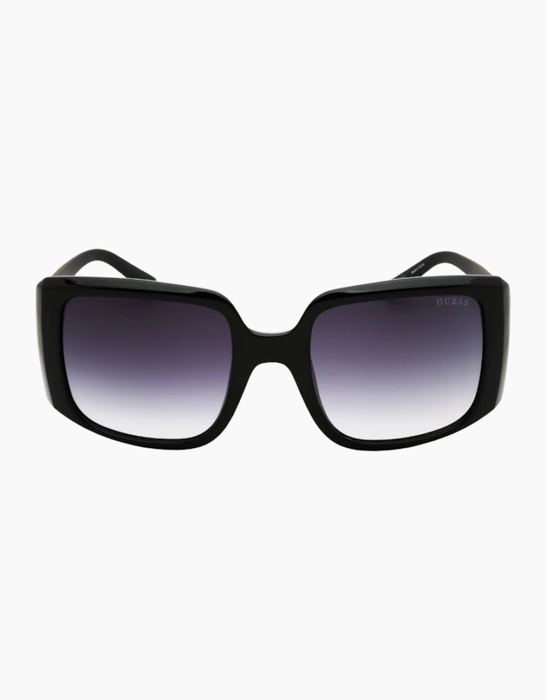 Guess Shiny Black Framed Sunglasses