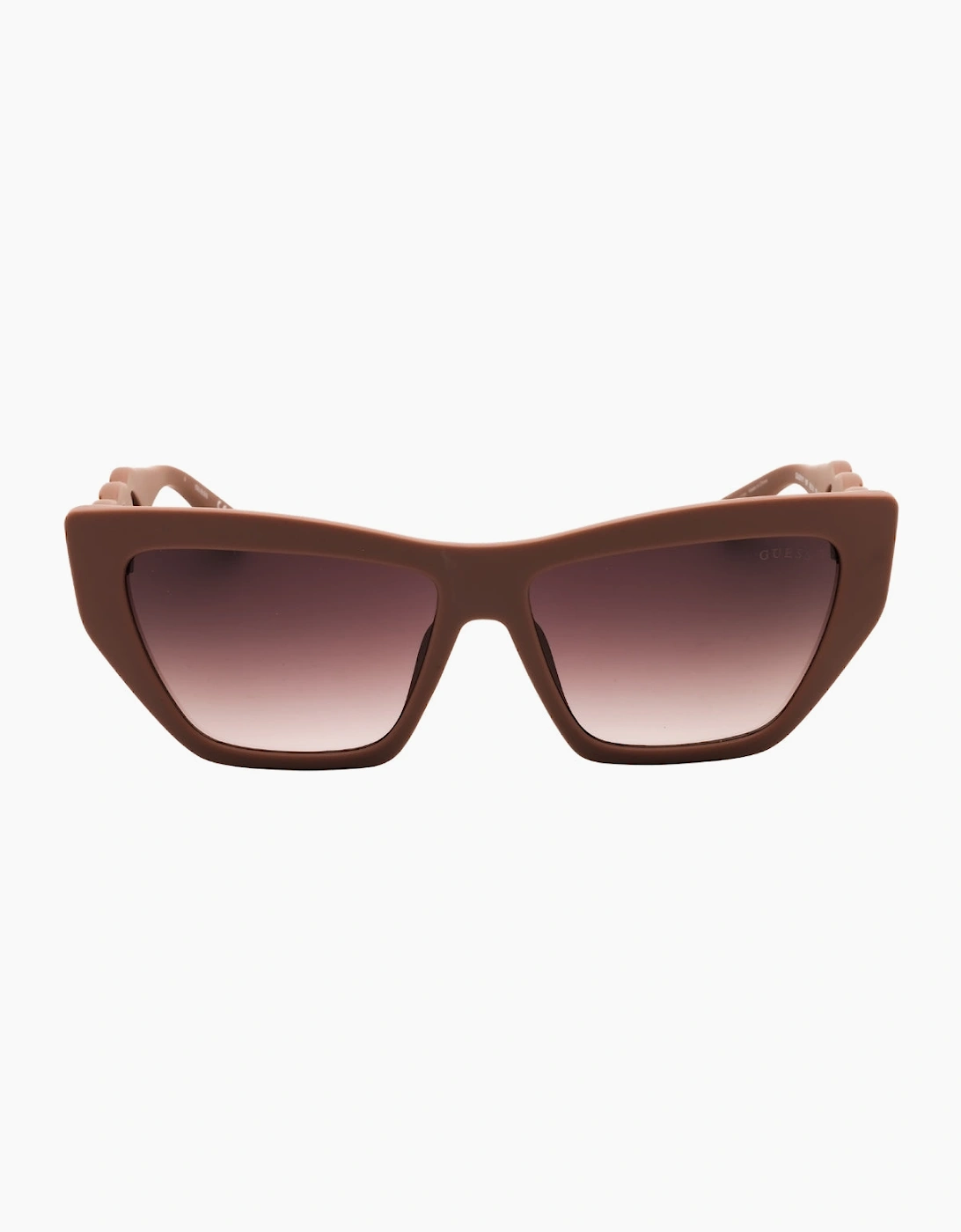 Guess Matte Beige Chain Linked Legs Sunglasses