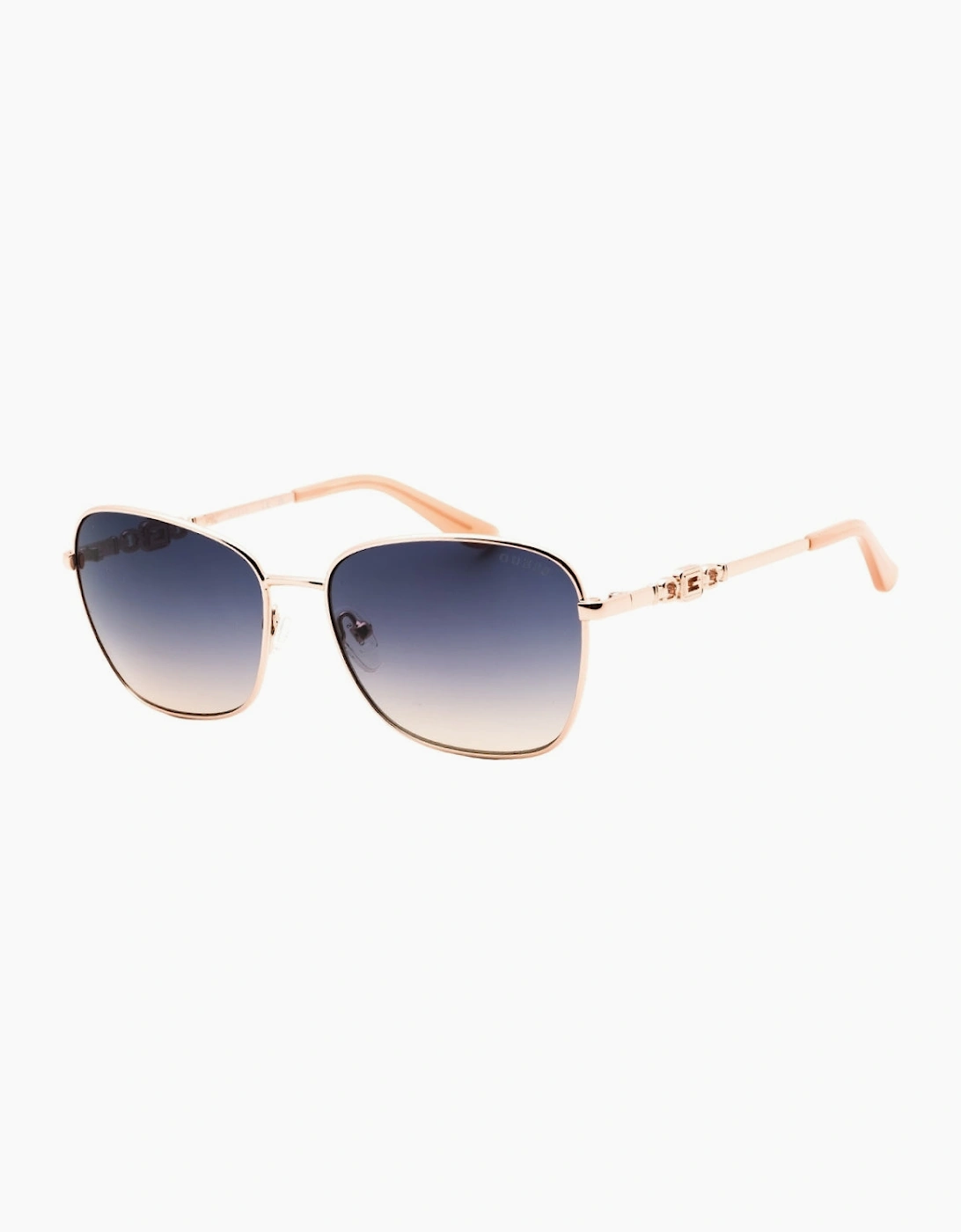 Guess Shiny Rose Gold Sunglasses