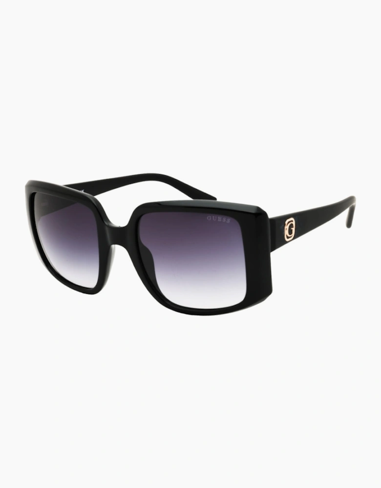 Guess Shiny Black Framed Sunglasses