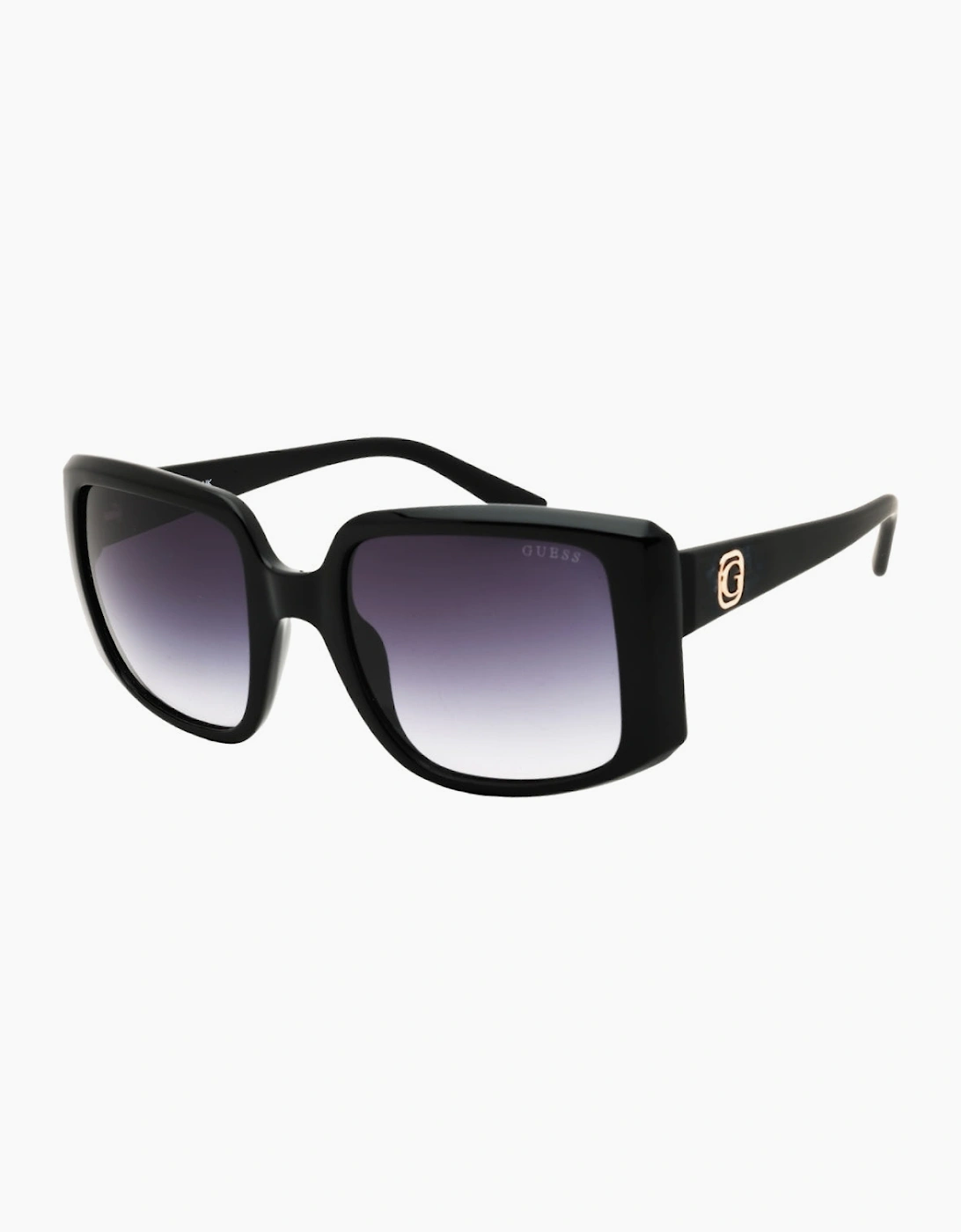 Guess Shiny Black Framed Sunglasses