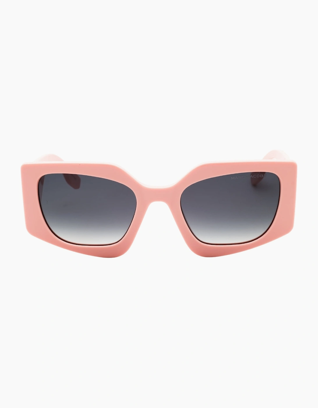 Marc Jacobs Dark Grey Gradient Lensed Pink Sunglasses