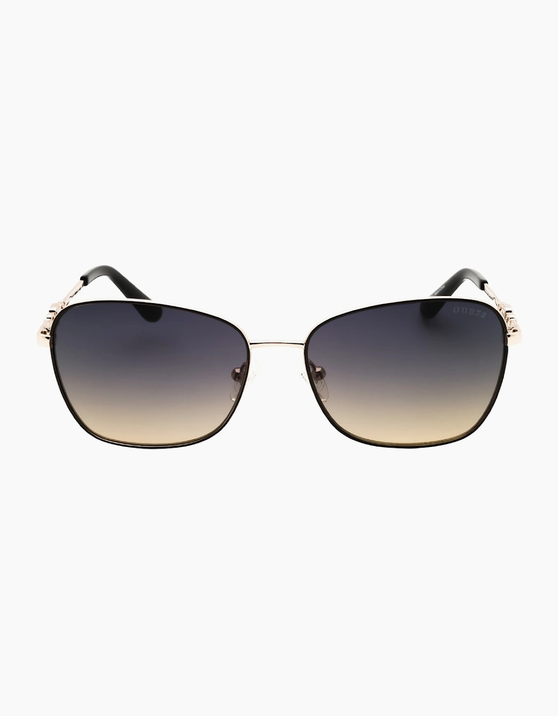 Guess Gradient Smoke Lens Gold Sunglasses