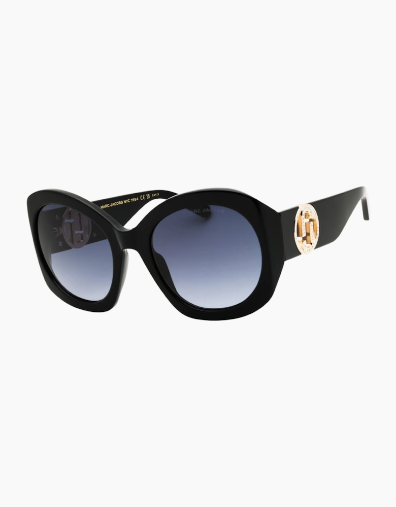 Marc Jacobs Gold Detail Black Sunglasses