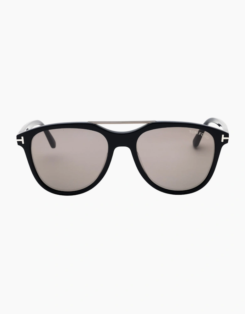 Tom Ford Shiny Blue Framed Sunglasses