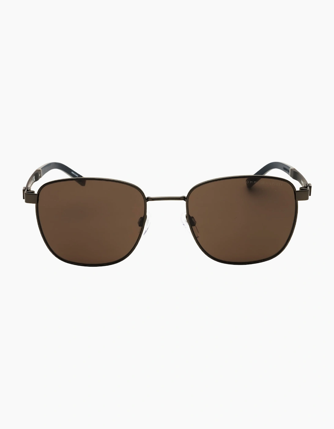 Tommy Hilfiger Matte Ruthenium Black Sunglasses