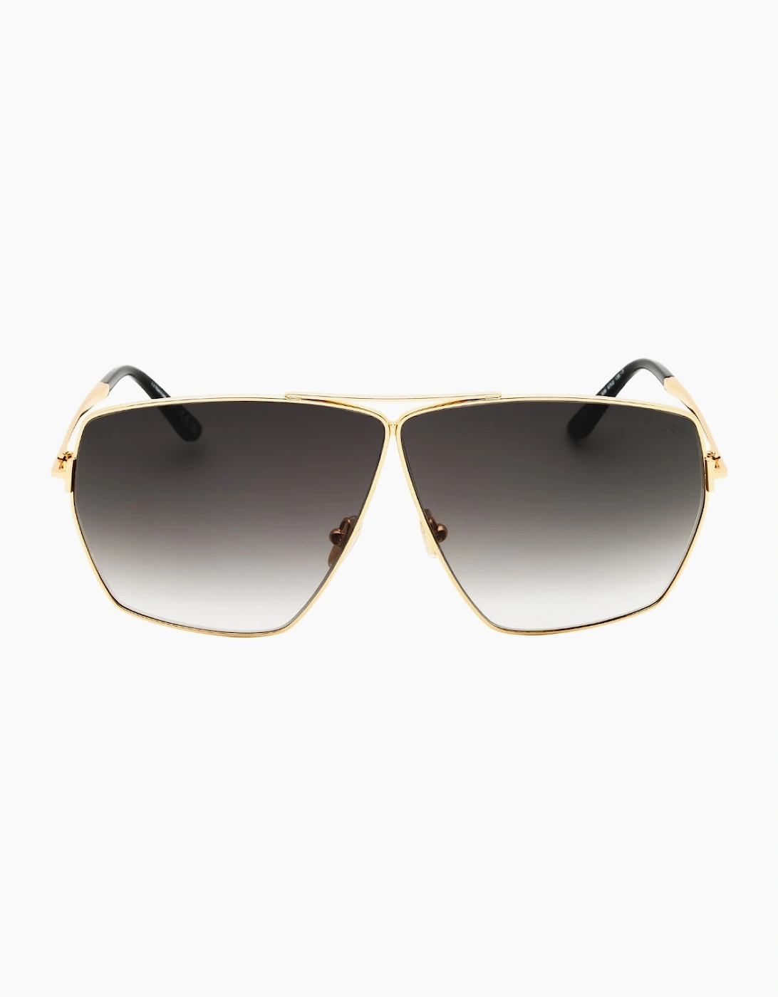 Tom Ford Stella Shiny Deep Gold Sunglasses
