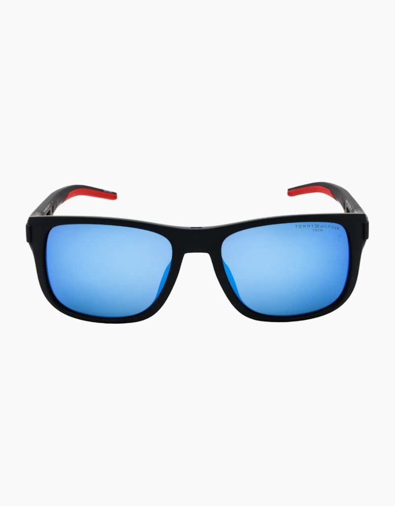 Tommy Hilfiger Matte Blue Sunglasses