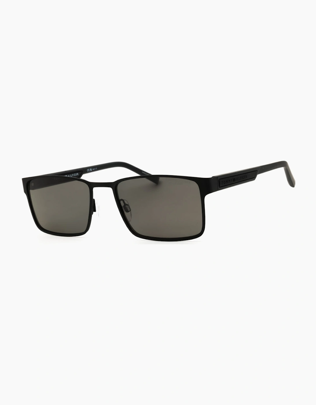 Tommy Hilfiger Matte Black Polarised Sunglasses