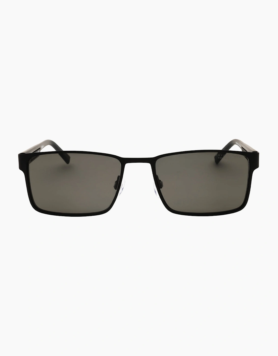 Tommy Hilfiger Matte Black Polarised Sunglasses