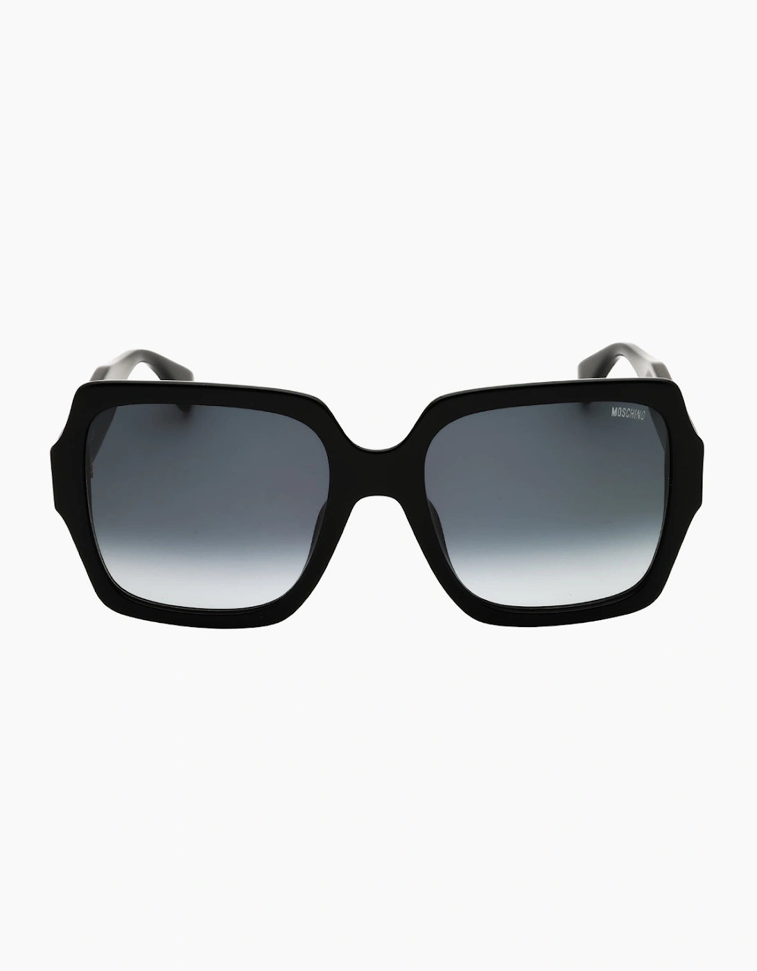 Moschino Black Square Shape Sunglasses