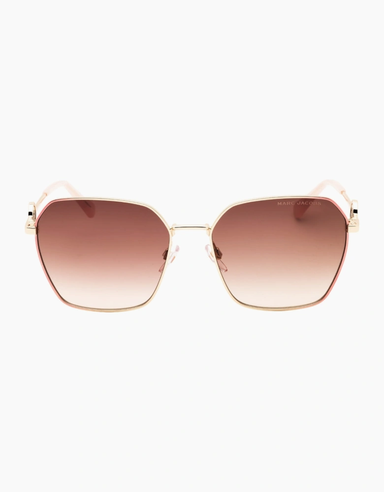 Marc Jacobs Rose Gold Sunglasses