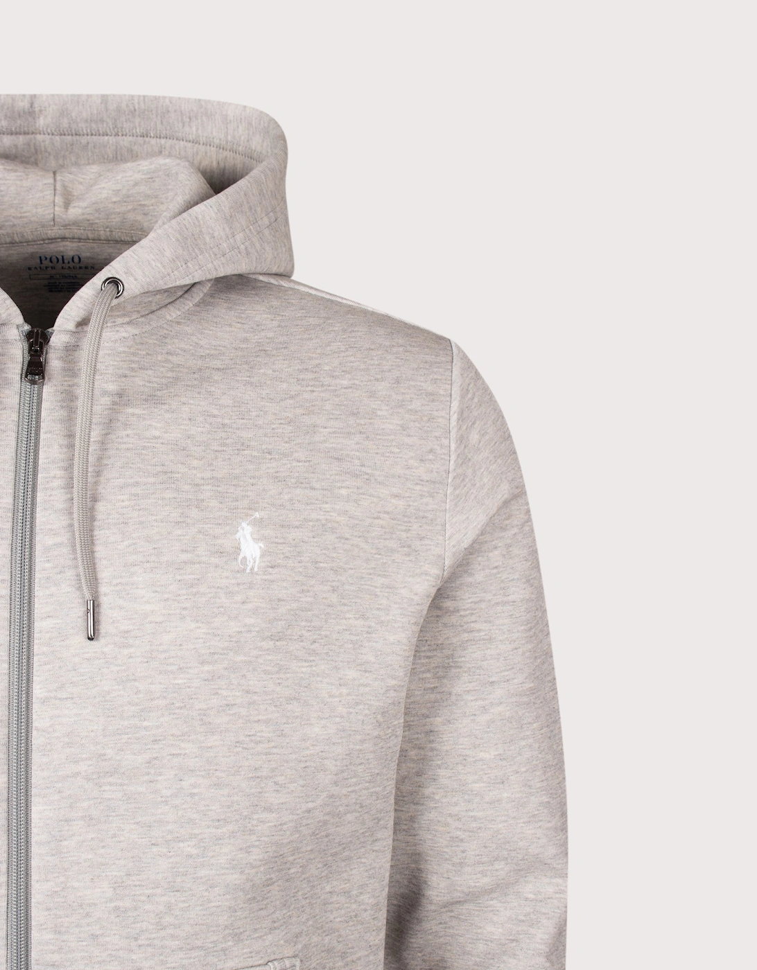 Zip Through Double Knit Hoodie