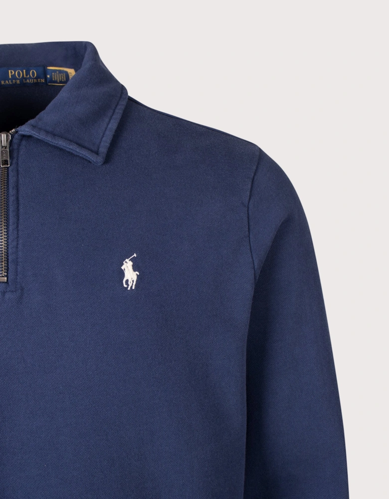 Loopback Quarter Zip Sweatshirt