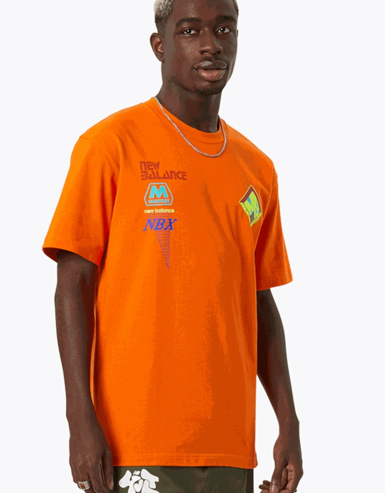 New Balance x Salehe Bembury Yurt Print Logo T-Shirt