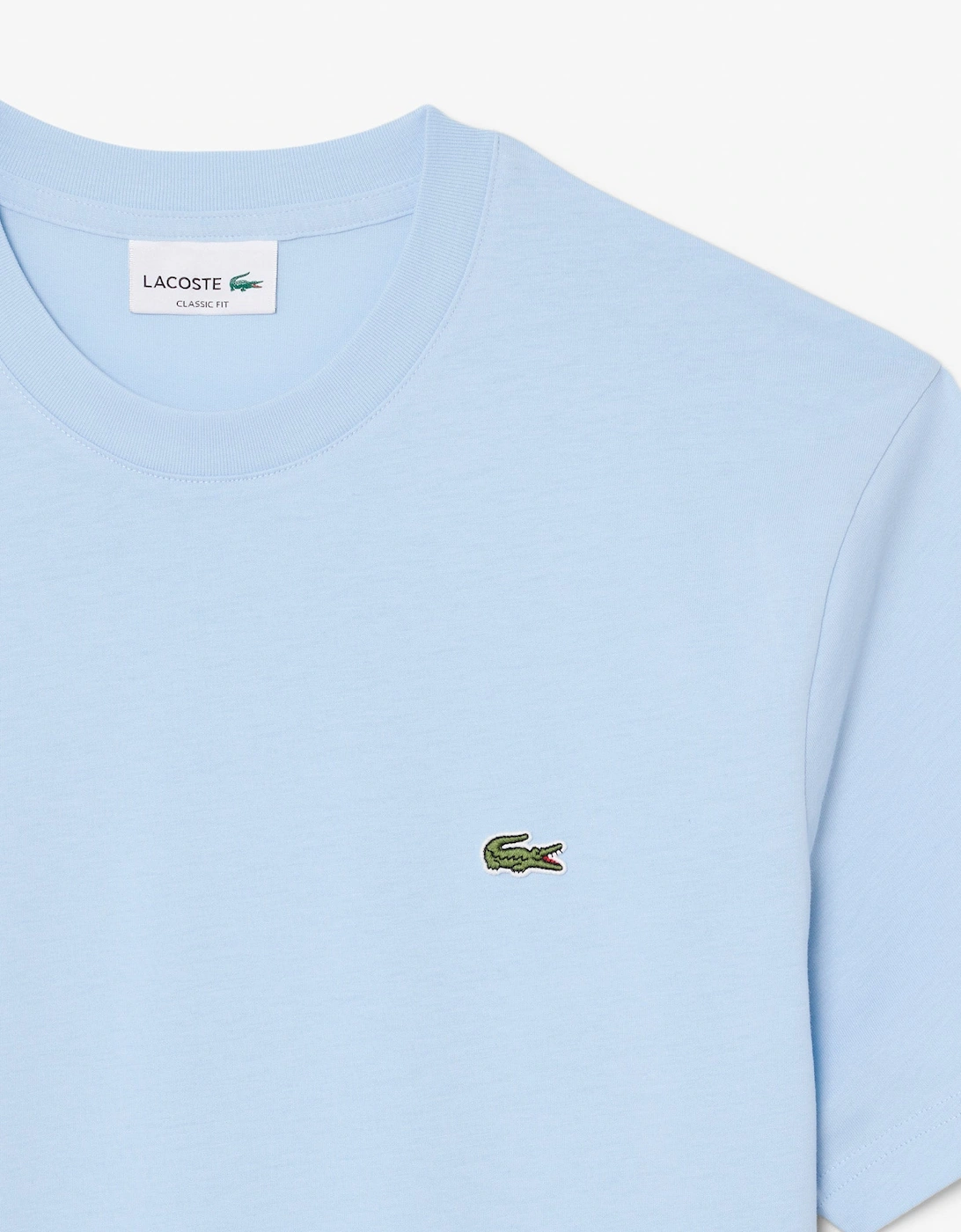 Lacoste Mens Classic Fit Cotton Jersey T-Shirt - Rill T01