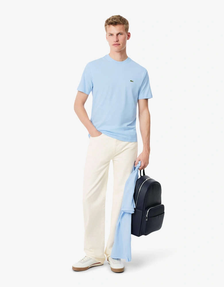 Lacoste Mens Classic Fit Cotton Jersey T-Shirt - Rill T01