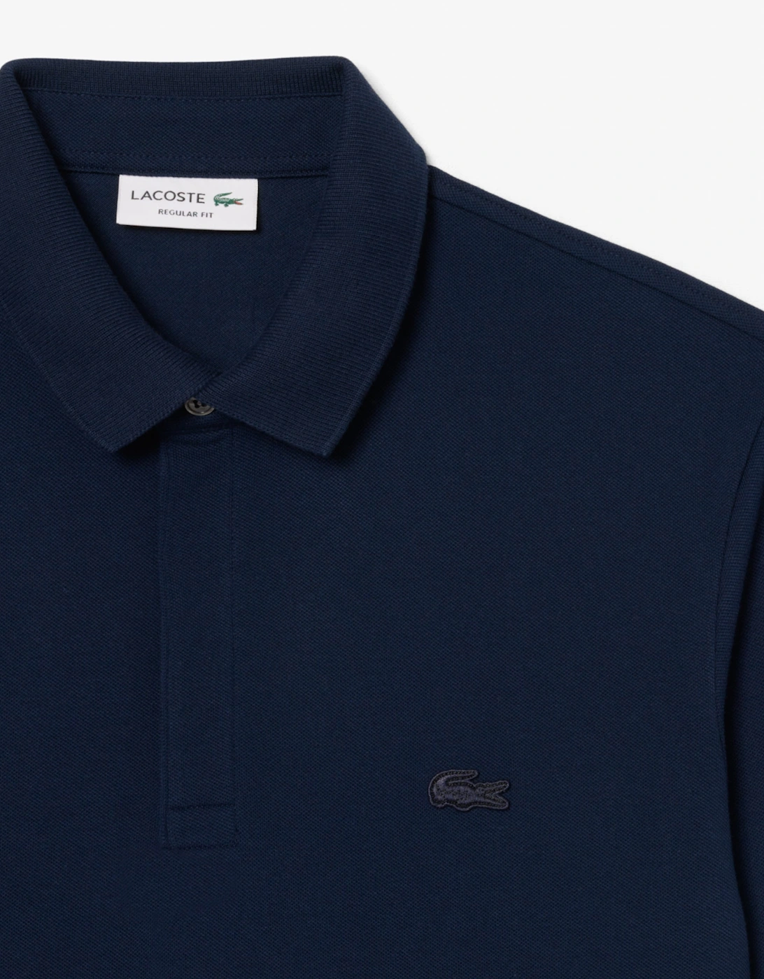 Lacoste Mens Long Sleeve Polo - Midnight Blue 166