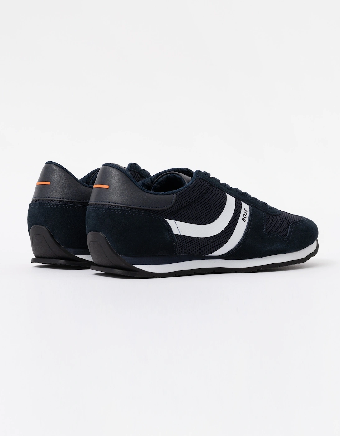 BOSS Orange Levon Runn memi Mens Trainers - Dark Blue 401