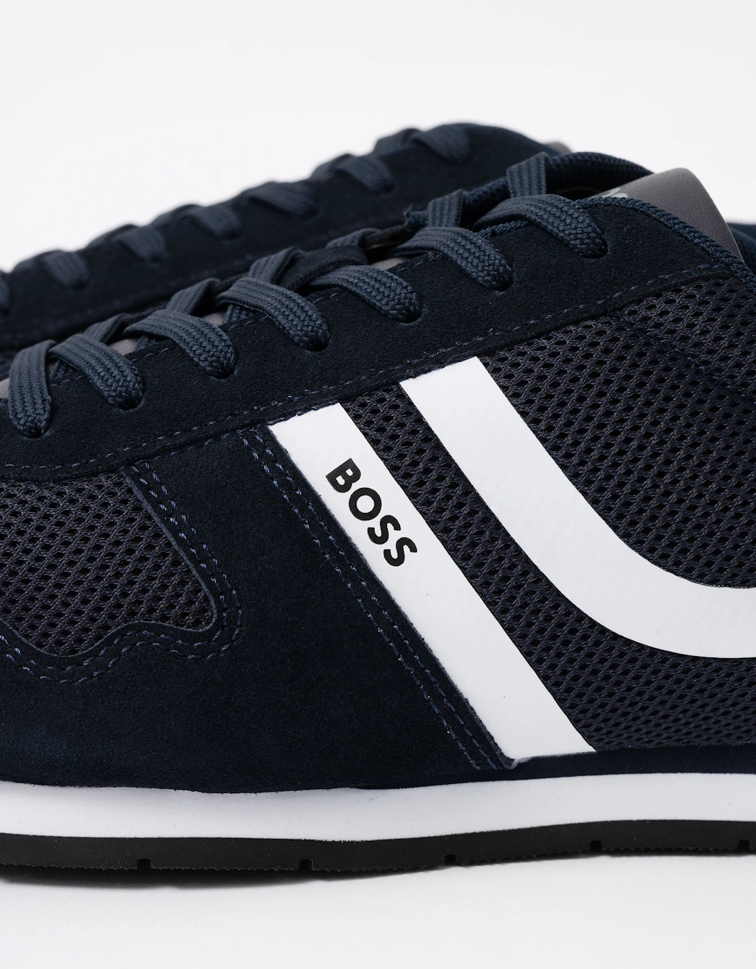 BOSS Orange Levon Runn memi Mens Trainers - Dark Blue 401